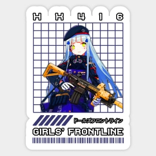 HK416 | Girls Frontline Sticker